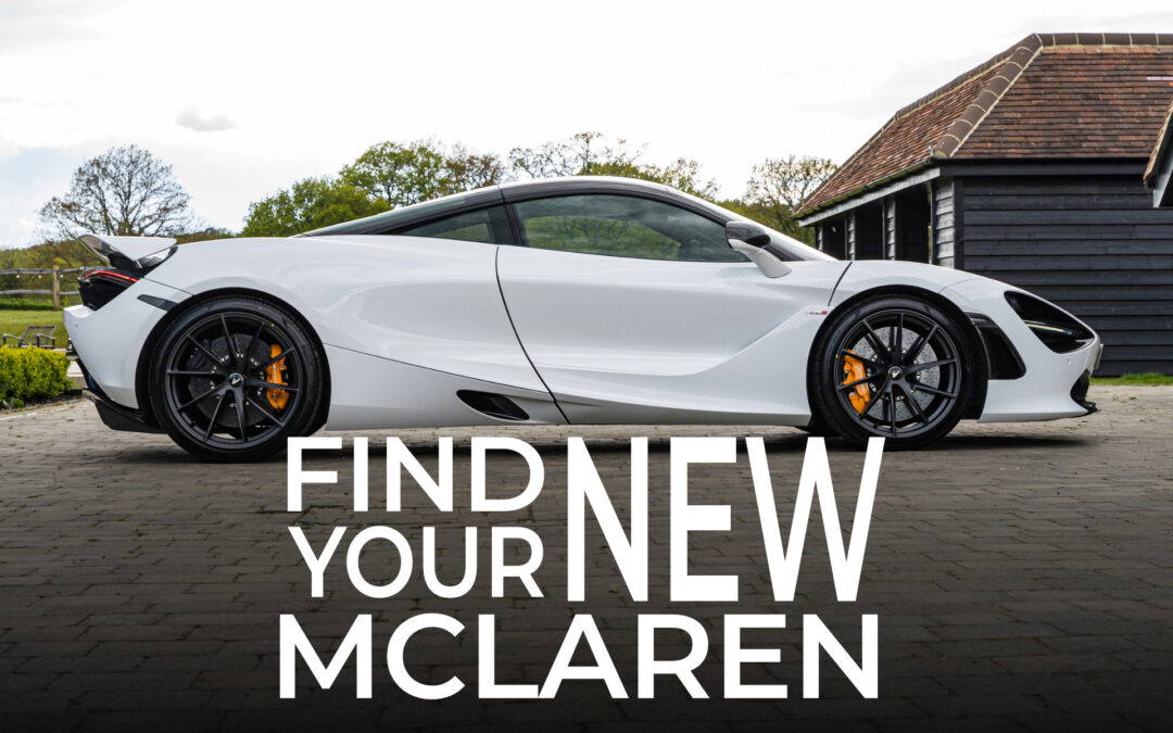 Find Your New McLaren For Sale
