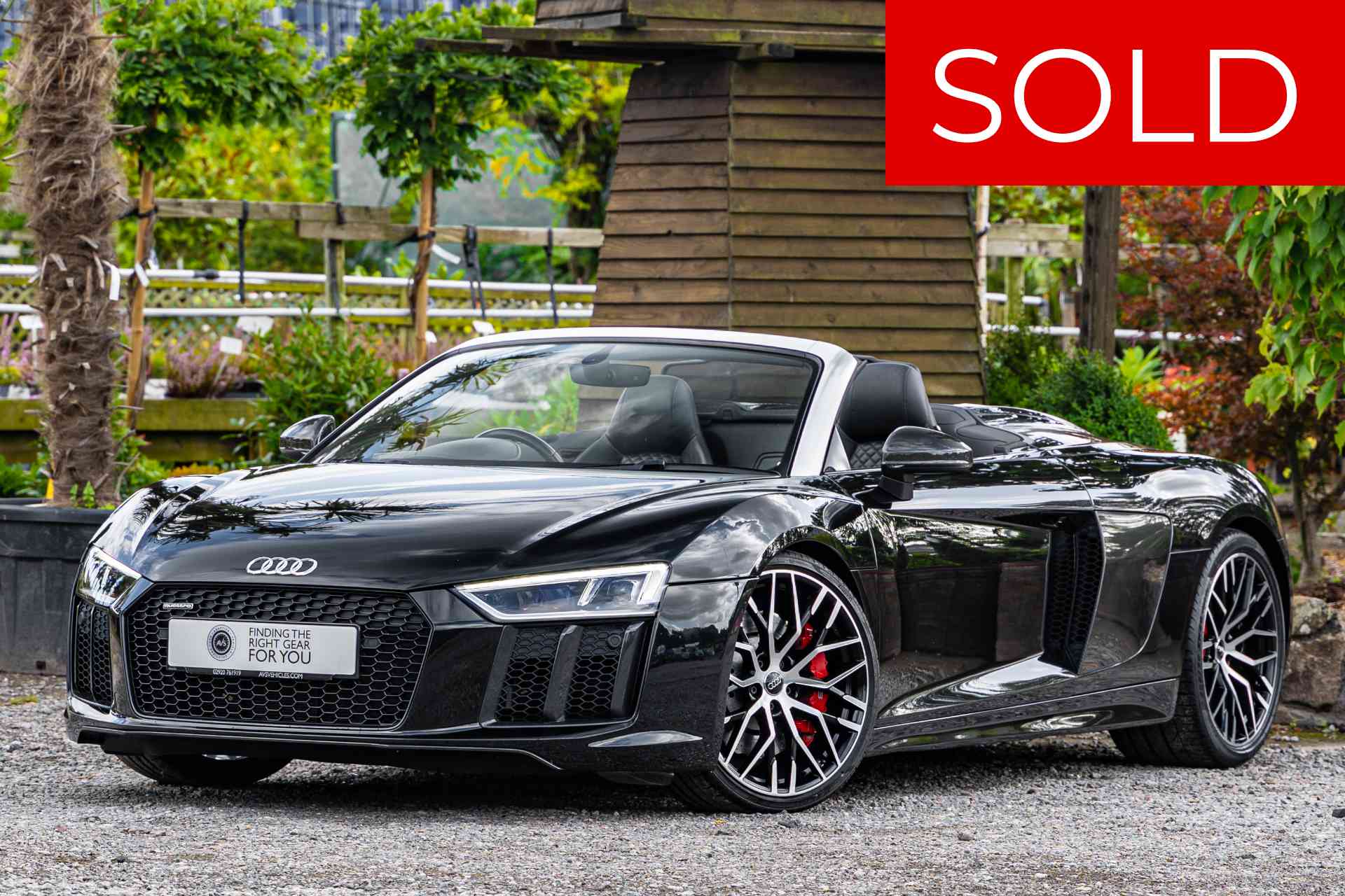 2017 Audi R8 spyder sold