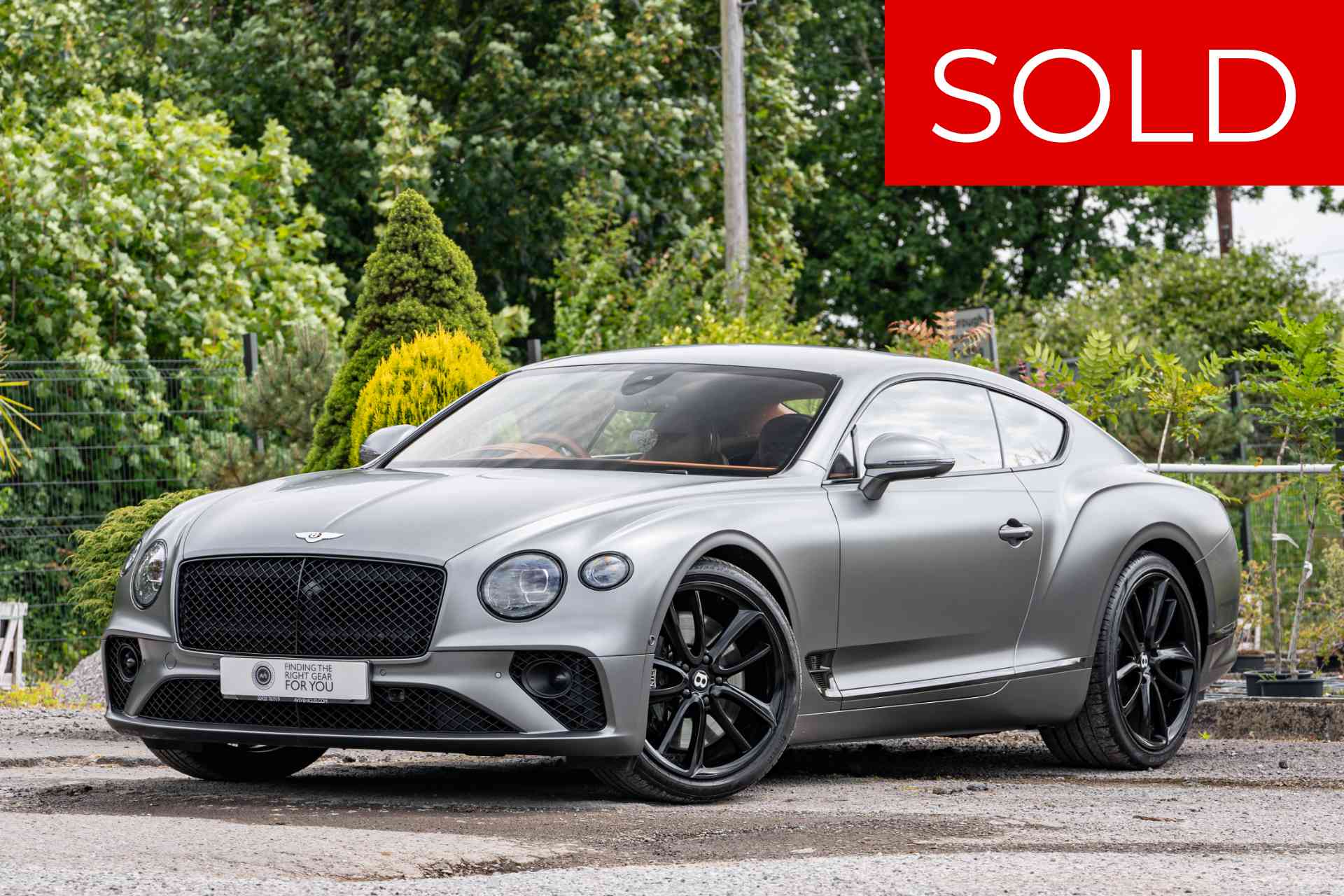 2019 Bentley Continental GT First Edition Tungsten Newmarket near side front sold
